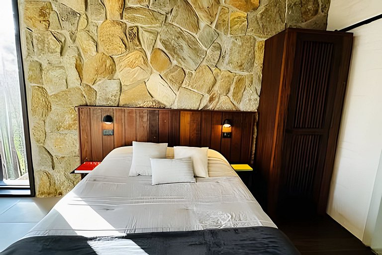 Chalé das Cerejeiras, charme e vista incrível