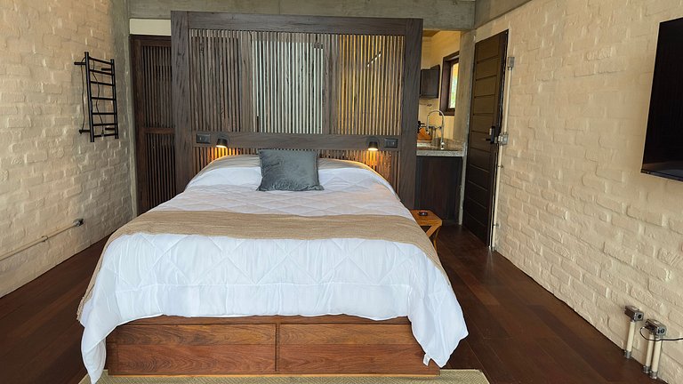 Chalé Manacá com vista e pôr do sol