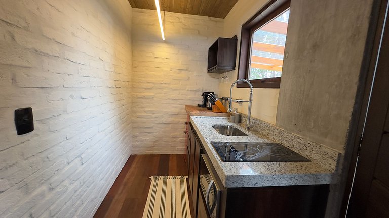 Chalé Manacá com vista e pôr do sol