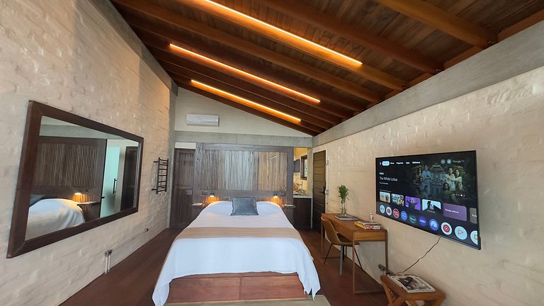 Chalé Manacá com vista e pôr do sol